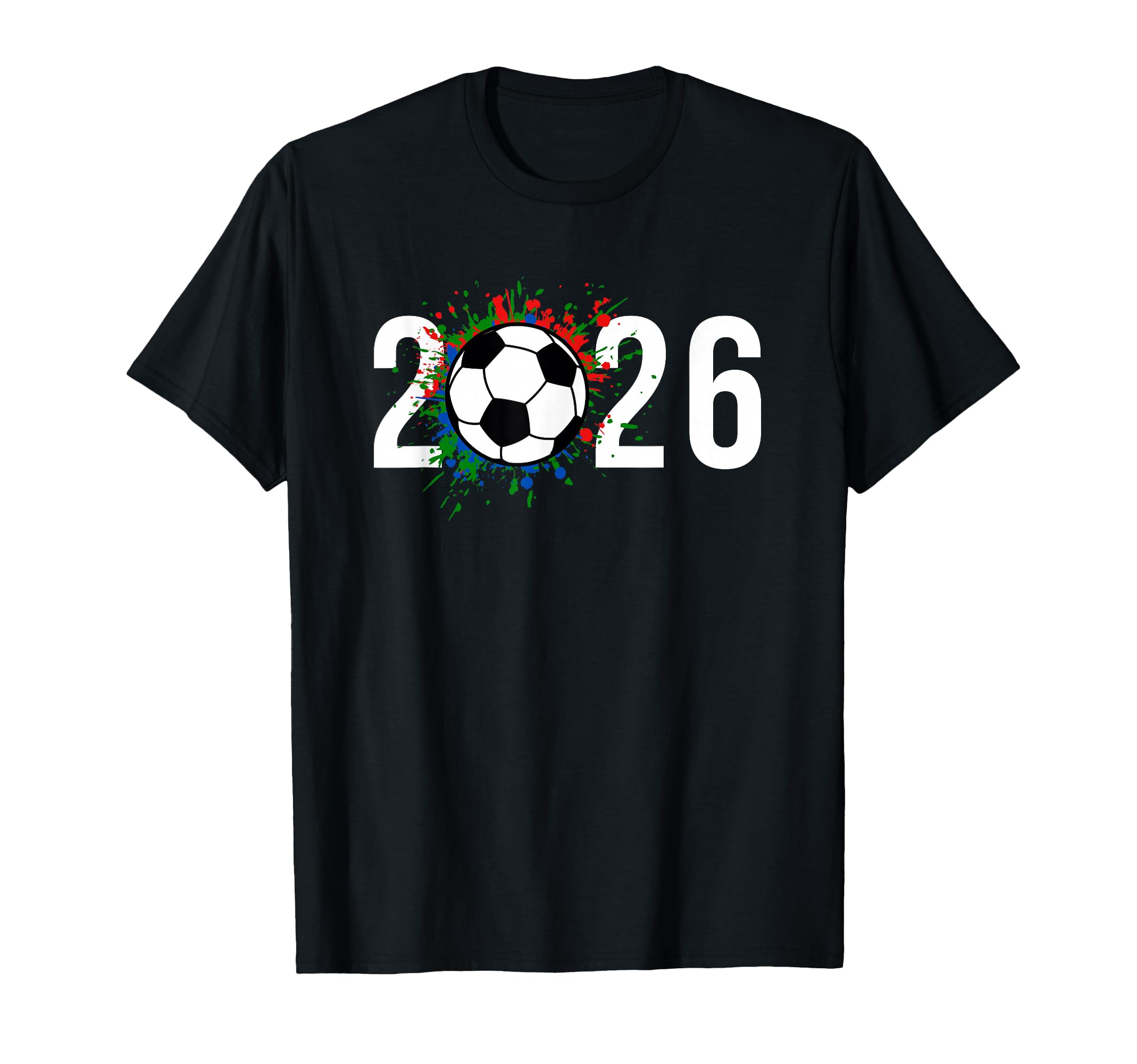 2026 Soccer Play Game Year Players T-Shirt - Unique Graphic Men Women