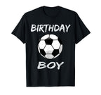 Soccer Birthday Soccer Theme Birthday Party T-Shirt - Trendy Graphic Unisex