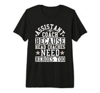 Soccer Assistant Coach Head Coaches T-Shirt - Graphic Print for Adults