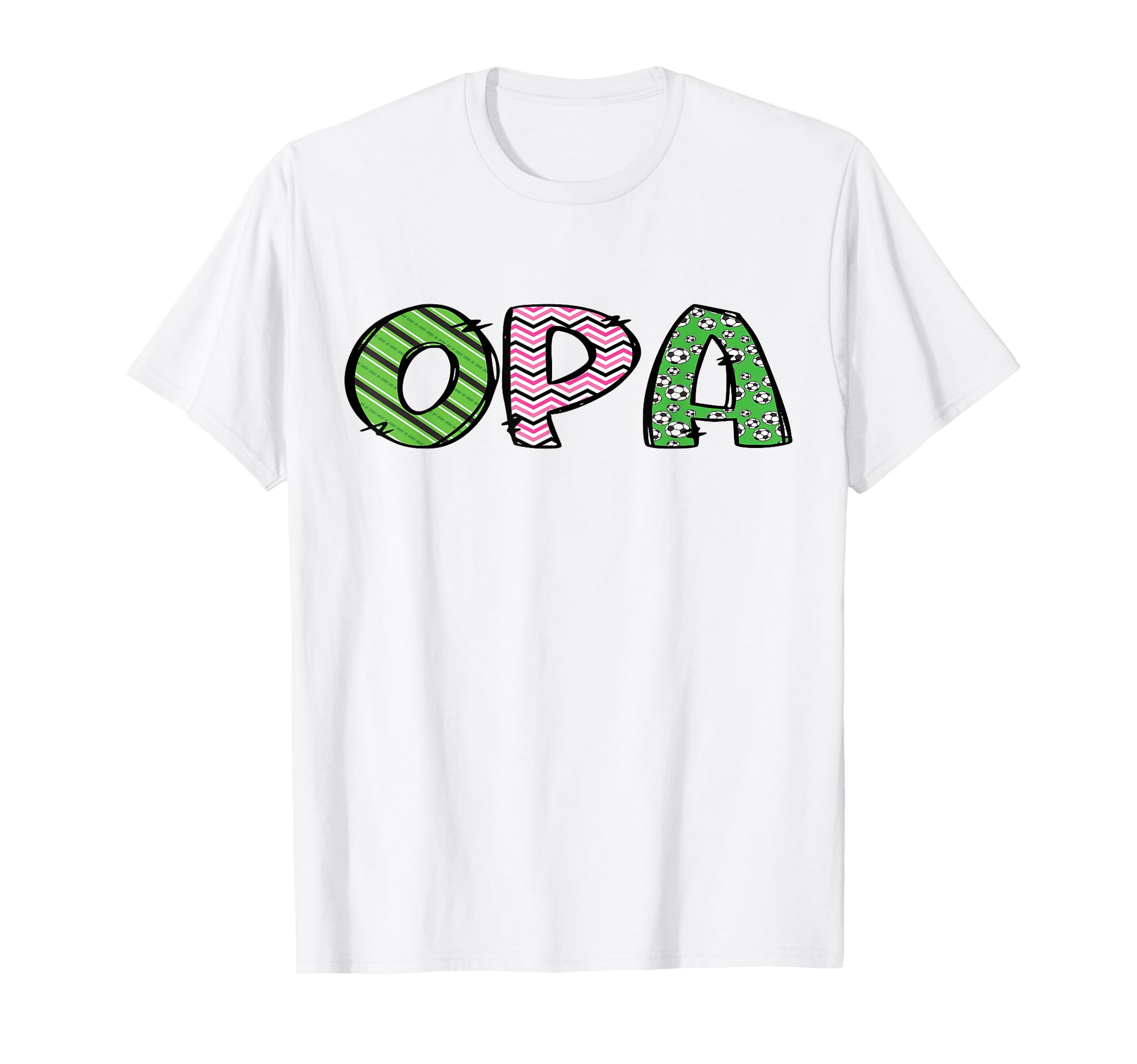 Soccer Opa Funny Soccer Birthday T-Shirt - Streetwear Style Men Women
