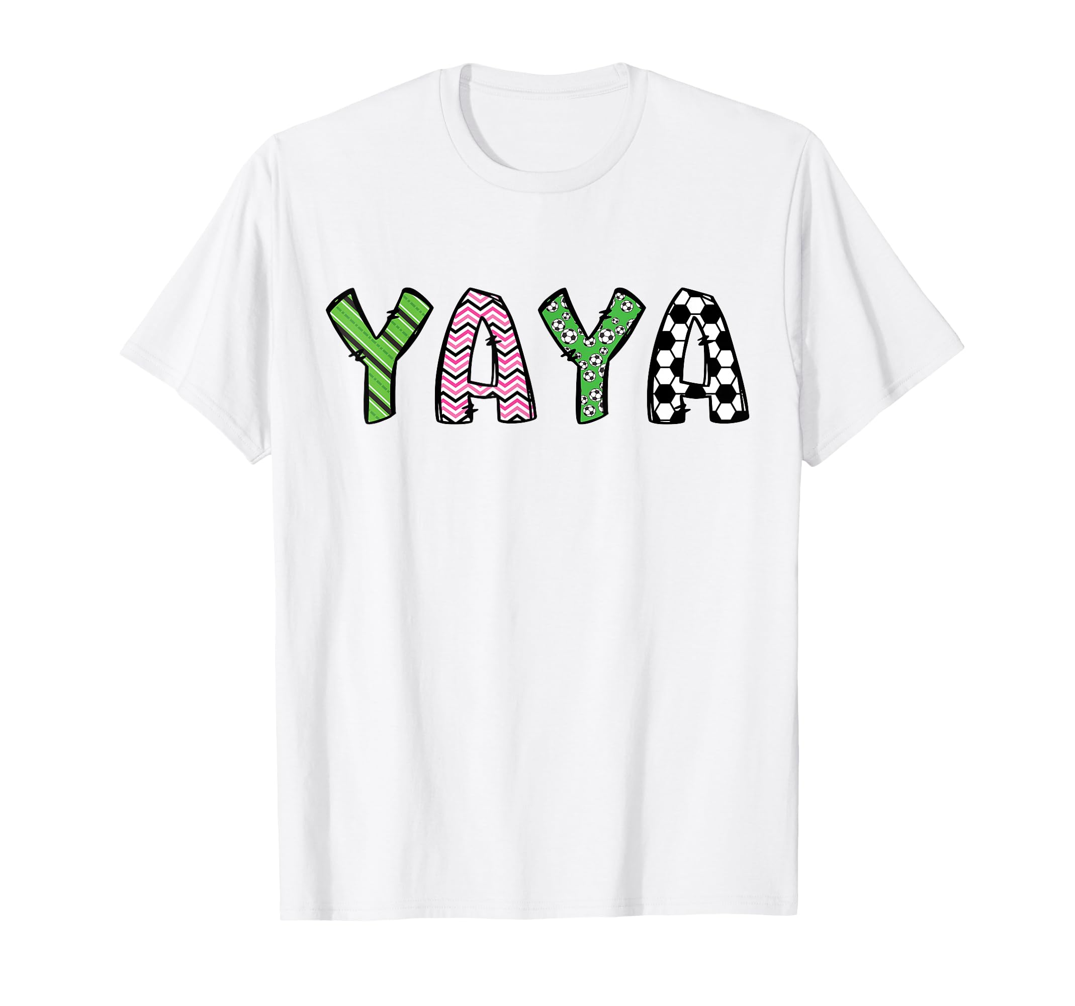 Soccer Yaya Funny Soccer Birthday T-Shirt - Minimalist Print for Adults