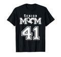 Proud Senior Soccer Mom Custom Jersey T-Shirt - Novelty Apparel for Adults