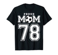 Number 78 Custom Proud Soccer Futbol T-Shirt - Streetwear Style Men Women
