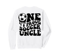 Proud Soccer Uncle Soccer Ball Drip Sweatshirt - Trendy Graphic Men Women