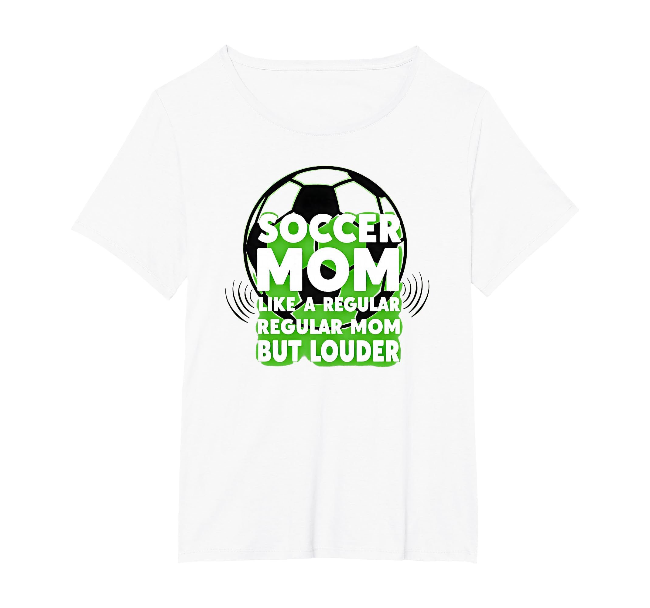 Soccer Mom Like Regular Mom But Louder Sweatshirt - Novelty Apparel Unisex