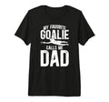 Mens My Favorite Soccer Goalie Dad T-Shirt - Unique Graphic for Adults