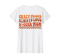 Funny Crazy Proud Always Loud Soccer T-Shirt - Minimalist Print Men Women