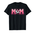 Soccer Mom Coquette Bow Game Day Mama T-Shirt - Custom Art Print Men Women
