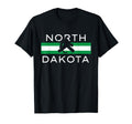 North Dakota Goalie Ice Hockey Player T-Shirt - Unique Graphic for Adults