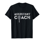 Tennis Assistant Coach Coaches T-Shirt - Fun Novelty Design Unisex