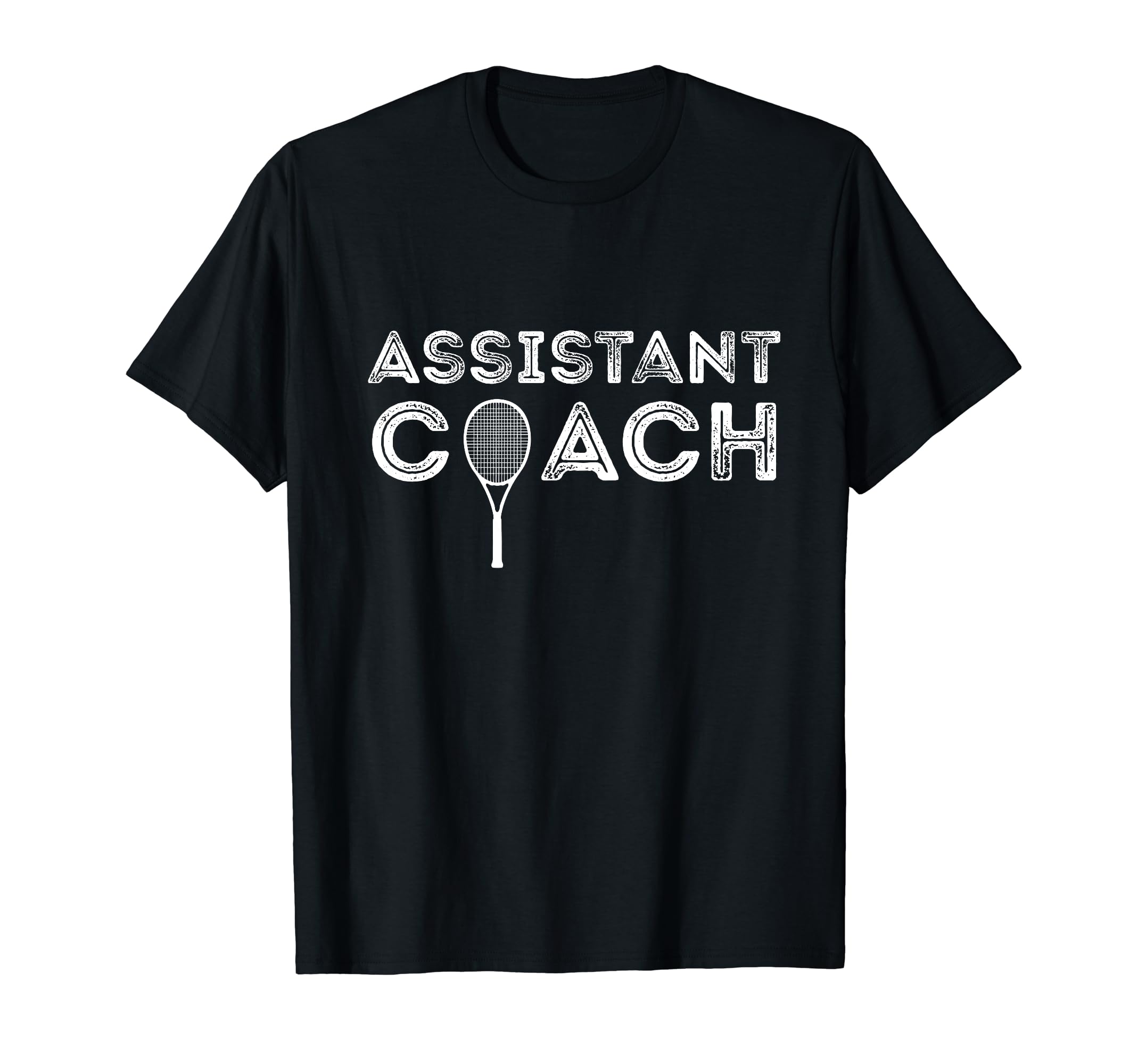 Tennis Assistant Coach Coaches T-Shirt - Fun Novelty Design Unisex