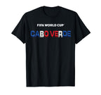 Cabo Verde Soccer Graphic T-Shirt | Soccer Lover Gift
