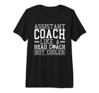 Soccer Assistant Coach Like Head Coach Tri T-Shirt - Unique Graphic Unisex