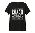 Soccer Assistant Coach Like Head T-Shirt - Aesthetic Graphic for Adults