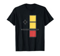 Yellow Red Cards Soccer Football Lover T-Shirt - Unique Graphic for Adults