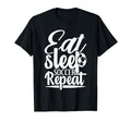 Eat Sleep Soccer Repeat Sport T-Shirt - Casual Everyday Wear for Adults