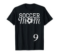 Soccer Mom Jersey Number 9 Favorite T-Shirt - Custom Art Print for Adults