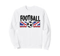 Football Mom Soccer Game Day Gift Sweatshirt - Novelty Apparel for Adults