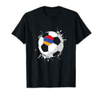 Armenian Football Athlete Team Coach T-Shirt - Graphic Print Unisex