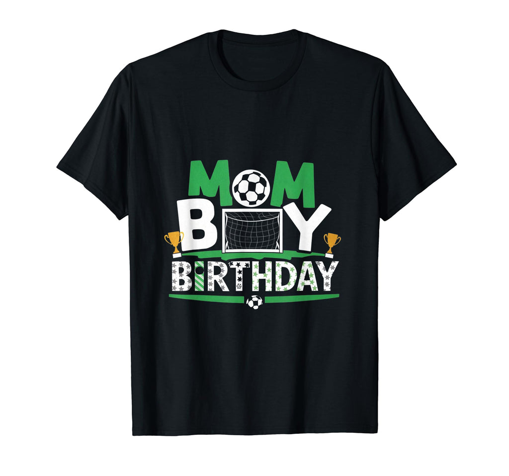 Mom And Dad Birthday Soccer Family Party T-Shirt - Novelty Apparel Unisex