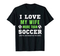 Mens Soccer Fan Sport Soccer Player T-Shirt - Fun Novelty Design Men Women