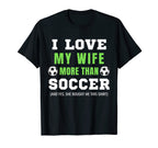 Mens Soccer Fan Sport Soccer Player T-Shirt - Fun Novelty Design Men Women
