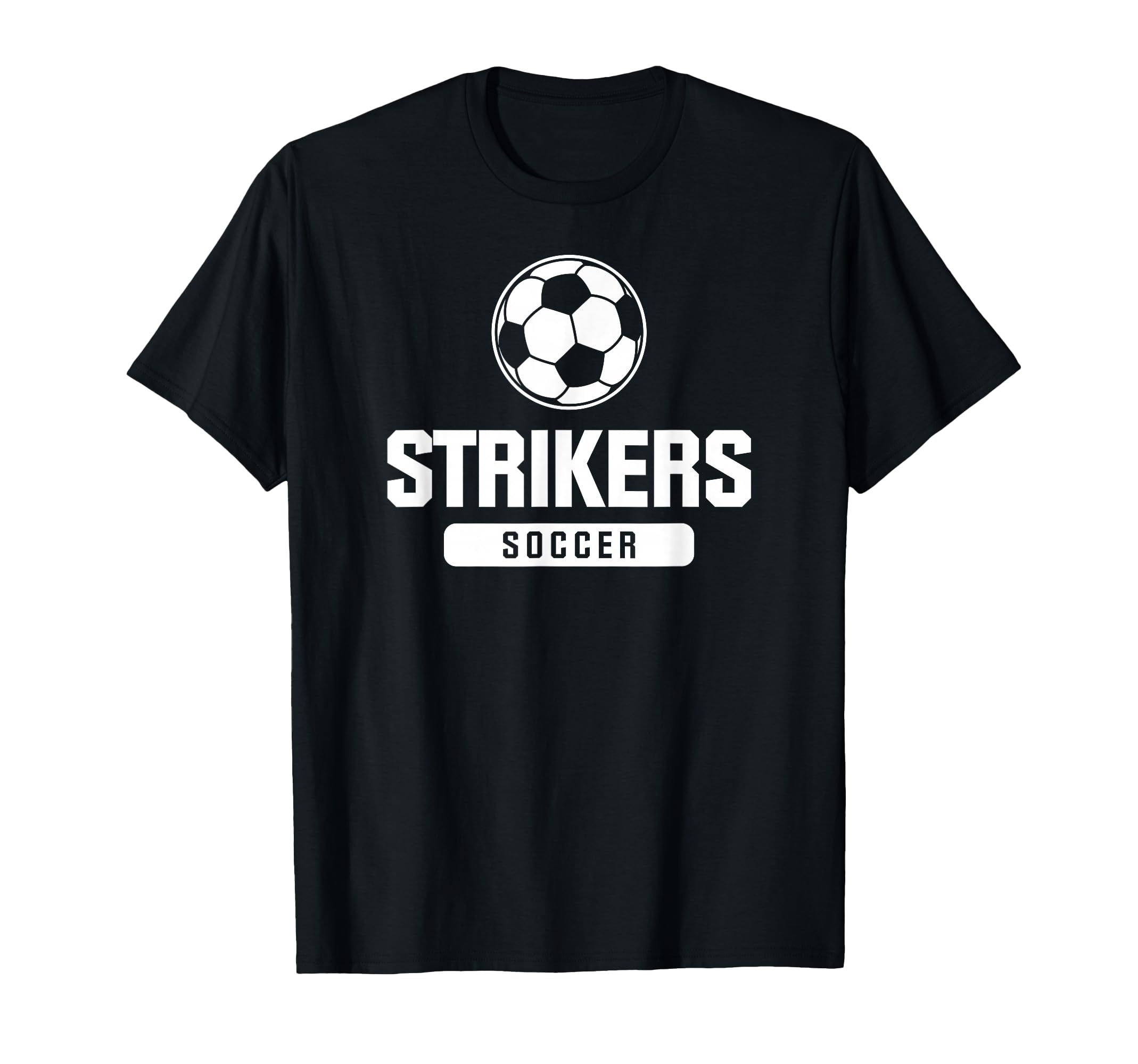 Strikers Soccer Elementary Middle T-Shirt - Aesthetic Graphic Men Women