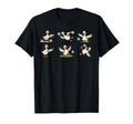 Silly Goose Playing Soccer Player Funny T-Shirt - Minimalist Print Unisex
