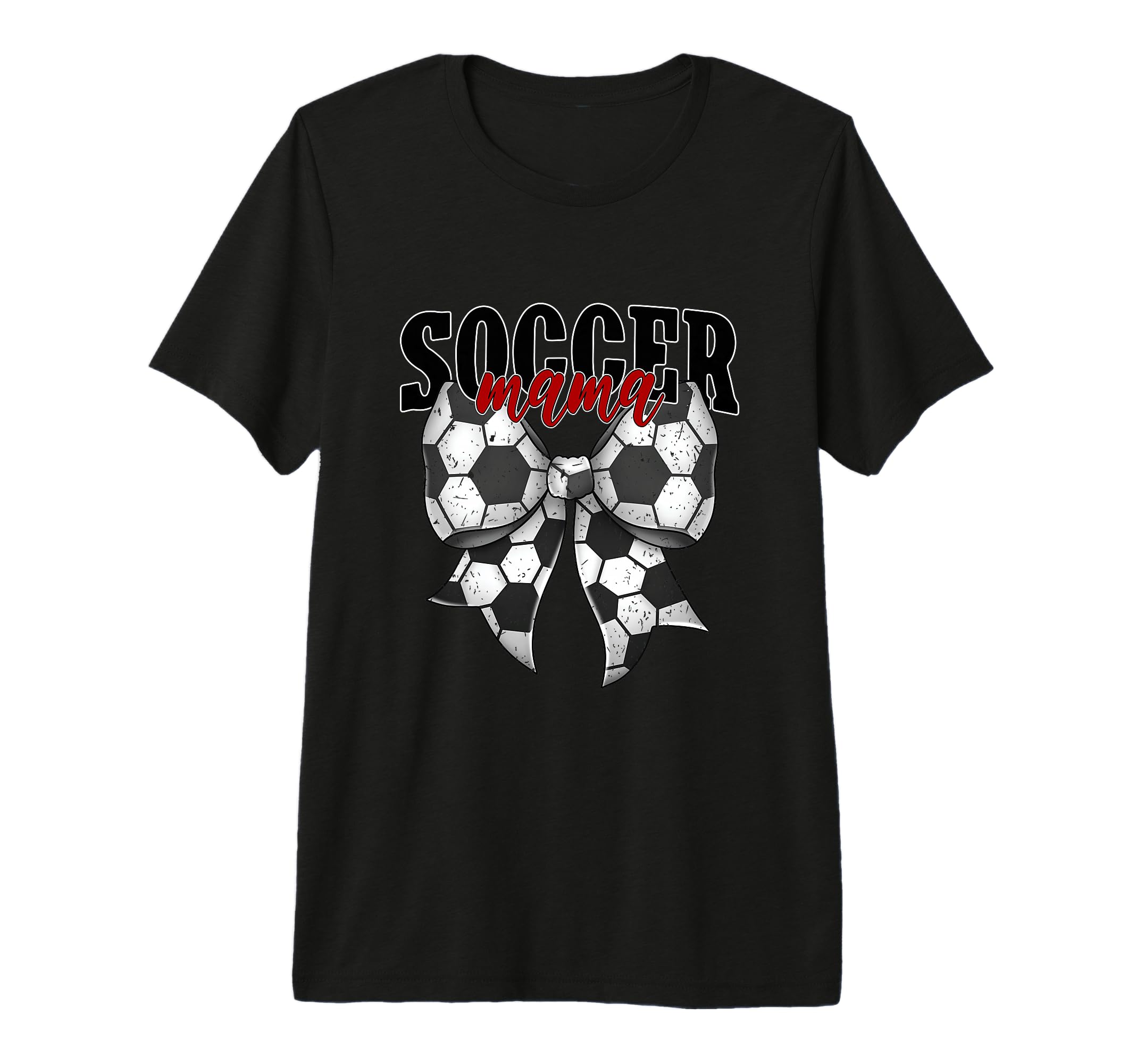 Soccer Mama Coquette Bow Proud T-Shirt - Casual Everyday Wear for Adults