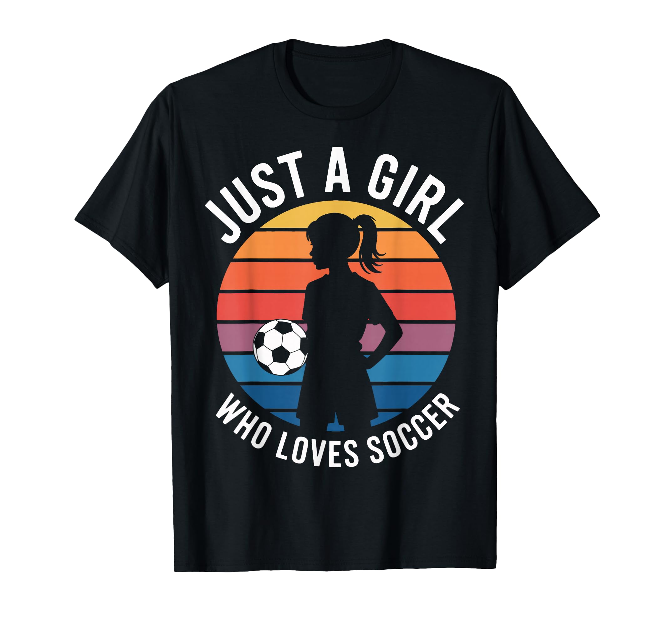 Soccer Players Just Who Loves Soccer T-Shirt - Unique Graphic Men Women