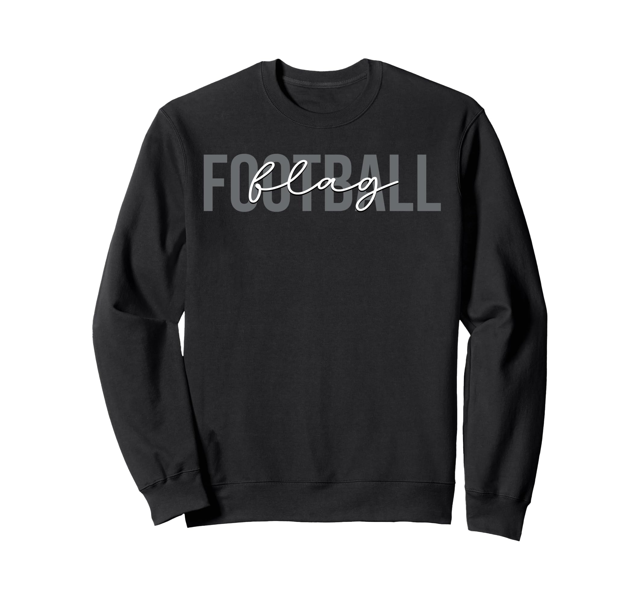 Flag Football Coach Team Trainer Sweatshirt - Custom Art Print for Adults