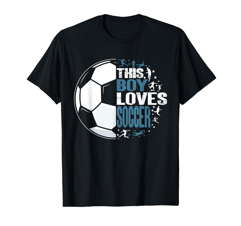 Funny This Loves Soccer T-Shirt - Custom Art Print for Adults