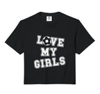 Love My Soccer Mom And Soccer Dad T-Shirt - Unique Graphic for Adults