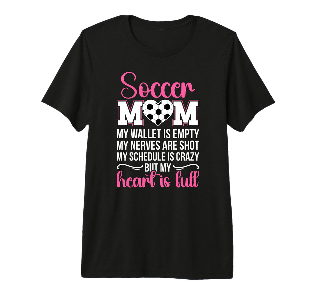 Soccer Mom Soccer Player Mama Proud T-Shirt - Trendy Graphic for Adults