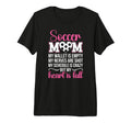 Soccer Mom Soccer Player Mama Proud T-Shirt - Trendy Graphic for Adults