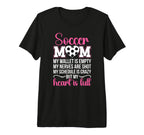 Soccer Mom Soccer Player Mama Proud T-Shirt - Trendy Graphic for Adults