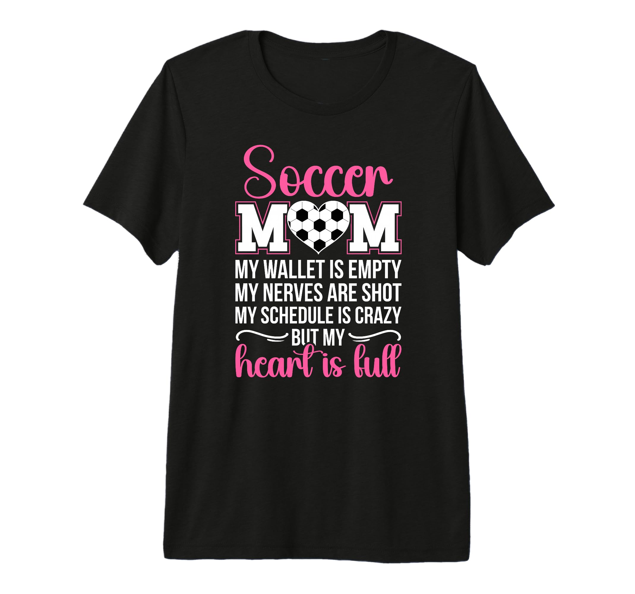 Soccer Mom Soccer Player Mama Proud T-Shirt - Trendy Graphic for Adults