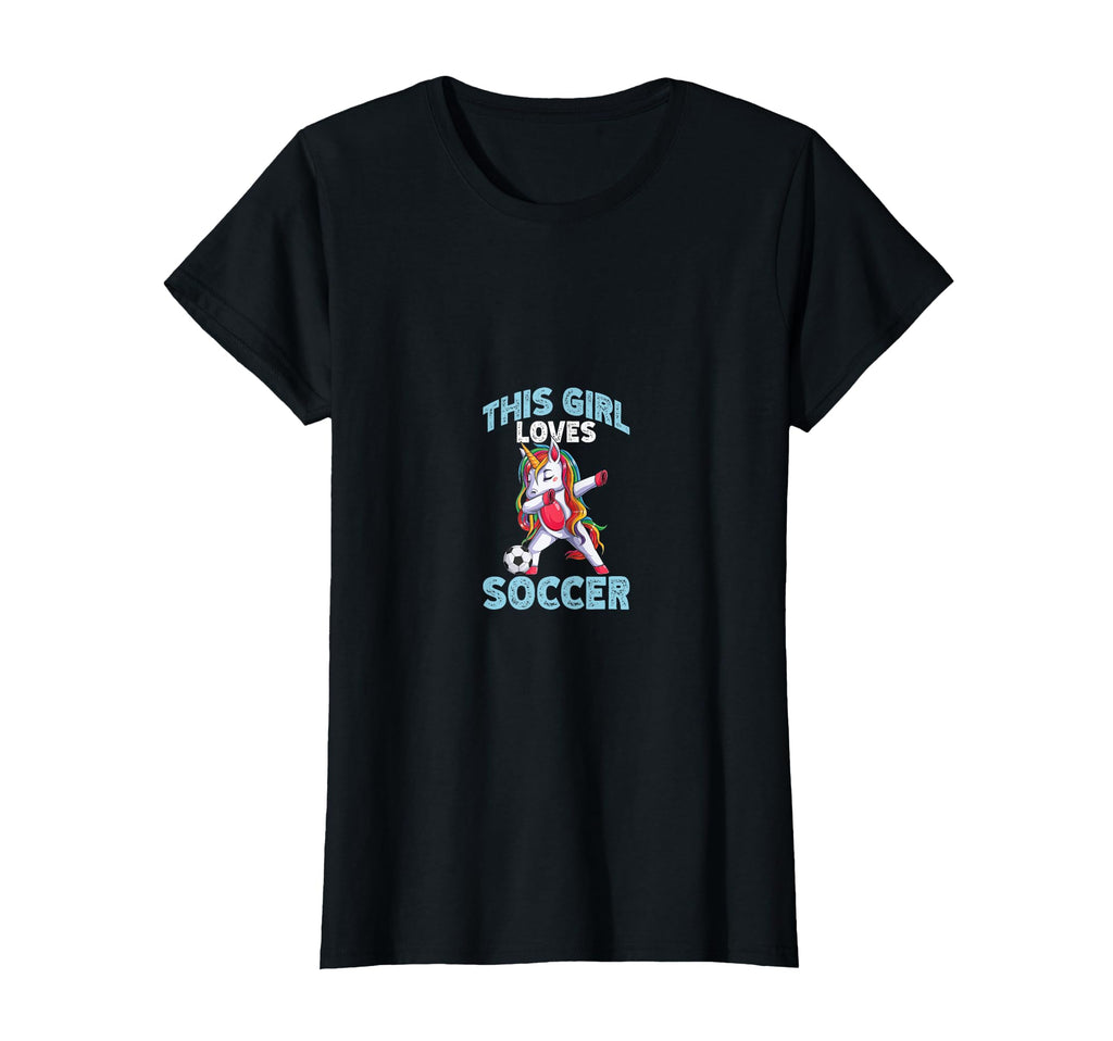 Funny Loves Soccer Sport T-Shirt - Casual Everyday Wear Men Women