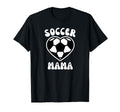 Soccer Football Soccer Mama Football Mama T-Shirt - Graphic Print Unisex