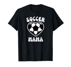 Soccer Football Soccer Mama Football Mama T-Shirt - Graphic Print Unisex