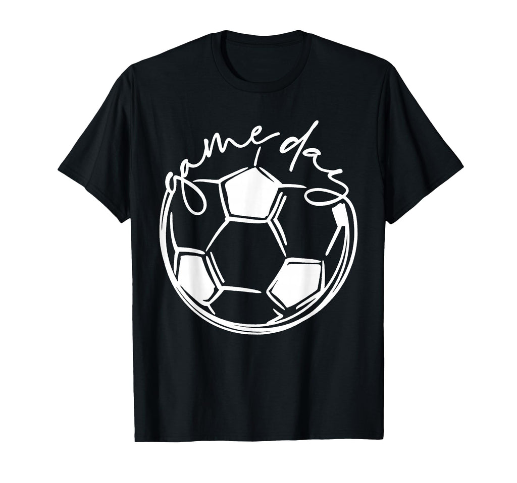 Game Day Sports Parent Soccer Mom T-Shirt - Casual Everyday Wear Men Women