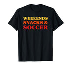 Soccer Soccer I Love Soccer T-Shirt - Unique Graphic Unisex