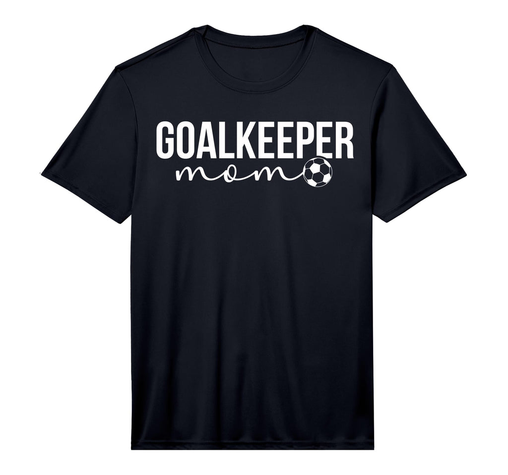 Mens Soccer Goalkeeper Mom Soccer T-Shirt - Unique Graphic for Adults