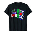 Soccer Peace Love Soccer Football T-Shirt - Streetwear Style Unisex