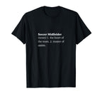 Funny Soccer Midfielder Vocabulary T-Shirt - Custom Art Print Men Women