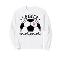 Soccer Mama Heart Ball Game Day Sweatshirt - Graphic Print Men Women