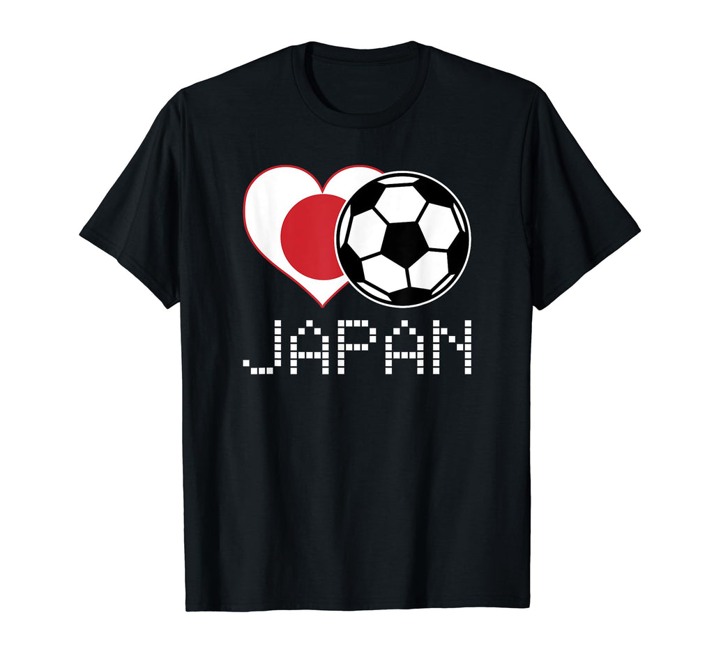 Japan Soccer Japanese Flag Love Country T-Shirt - Aesthetic Graphic Unisex
