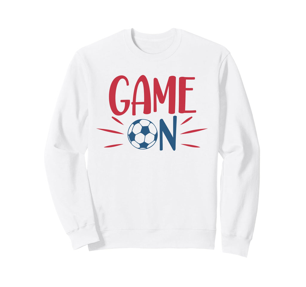 Game Soccer Fan Soccer Game Day Sweatshirt - Minimalist Print Men Women