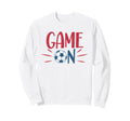 Game Soccer Fan Soccer Game Day Sweatshirt - Minimalist Print Men Women