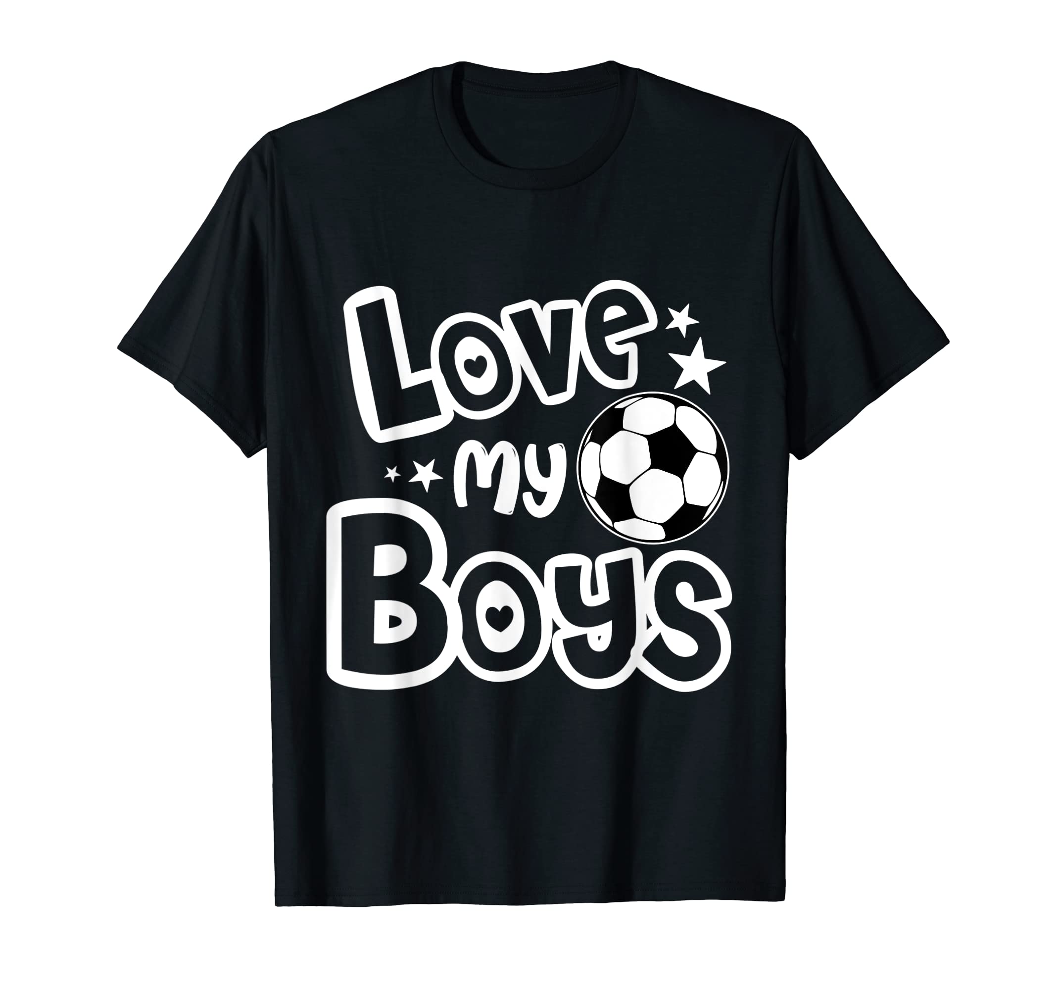 I Love My Soccer Mom T-Shirt - Trendy Graphic Men Women